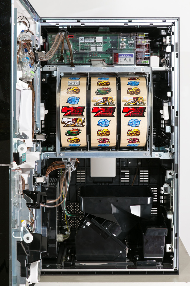 オリンピア 戦国乙女～剣戟に舞う白き剣聖～ 赤枠 中古パチスロ実機