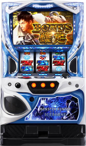 パチスロ実機 モンスターハンター 狂竜戦線 不要機 ゲーム数カウンター