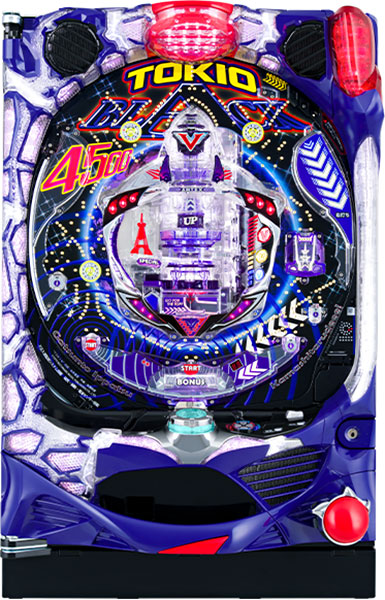 アムテックス Pトキオブラック4500 中古パチンコ実機 [枠名：アム