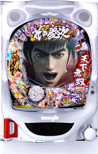 ニューギン CRA花の慶次X～雲のかなたに～99ver. 中古パチンコ実機 [枠