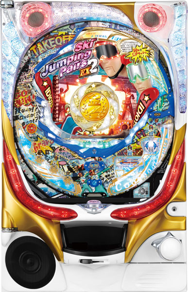 平和 CRスキージャンプ・ペア2EX L9 中古パチンコ実機 [枠名：ルピナス
