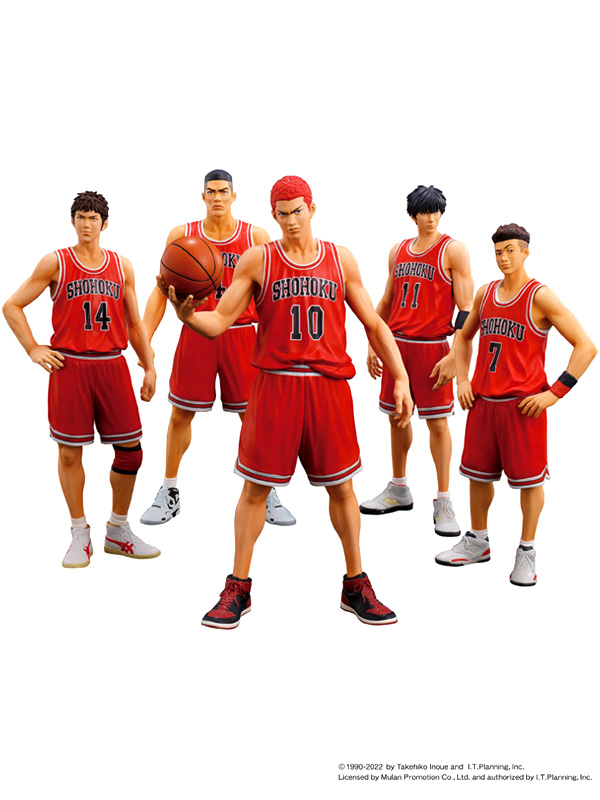 SLAM DUNK スラムダンク フィギュア One and Only SHOHOKU STARTING