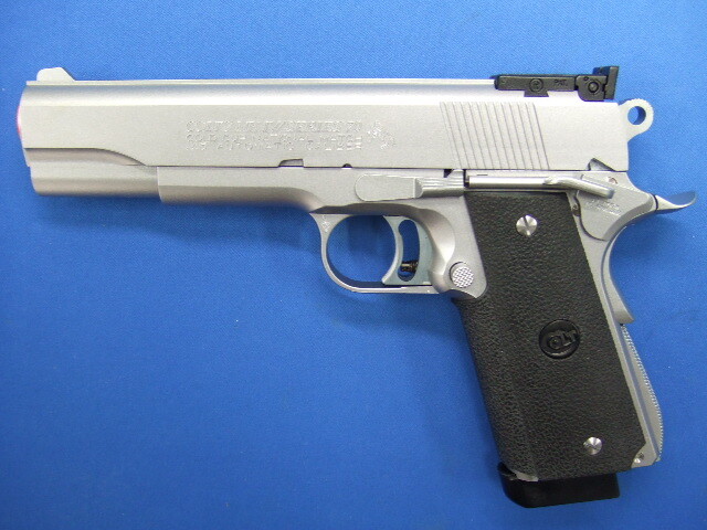 コルト ゴールドカップ ナショナルマッチ カスタム オールシルバー