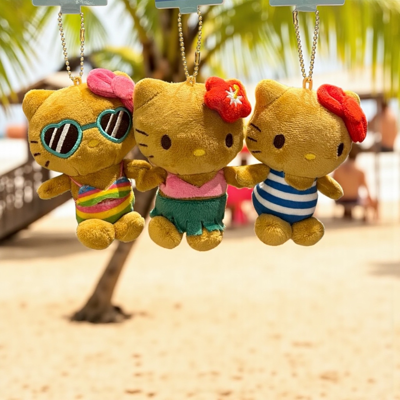 日焼けのキティちゃん