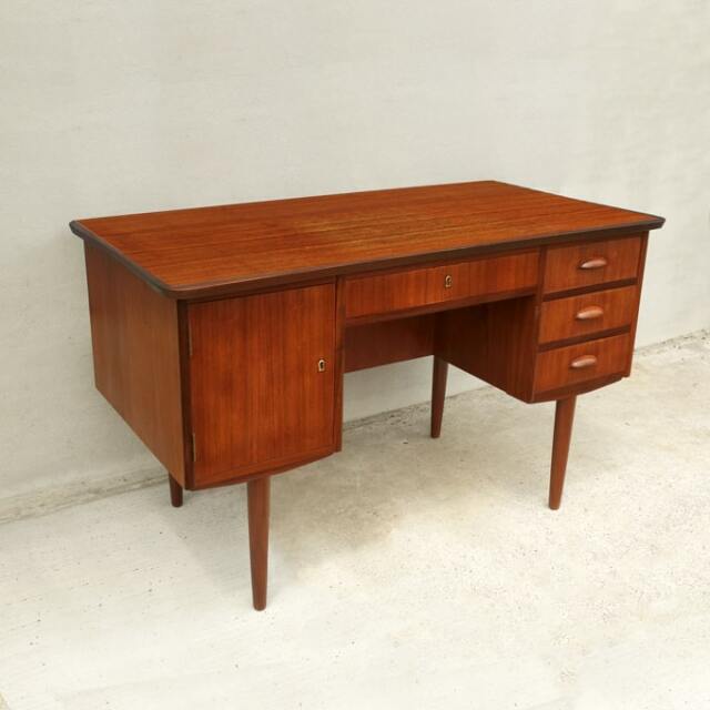 北欧ヴィンテージデスク 幅125cm｜アンバーデザイン