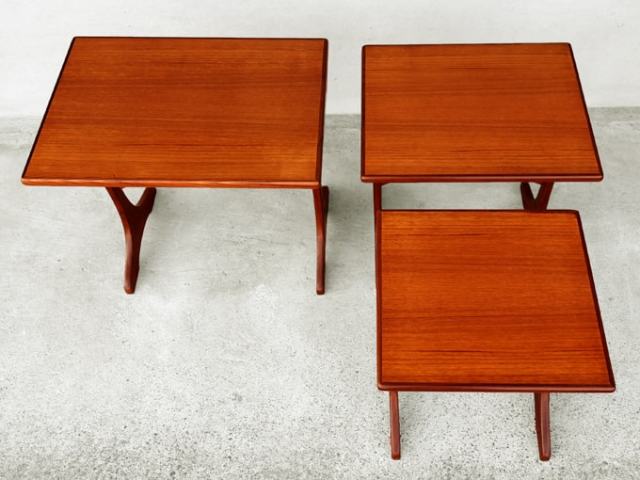 G-PLANネストテーブル｜ビンテージ家具アンバーデザイン