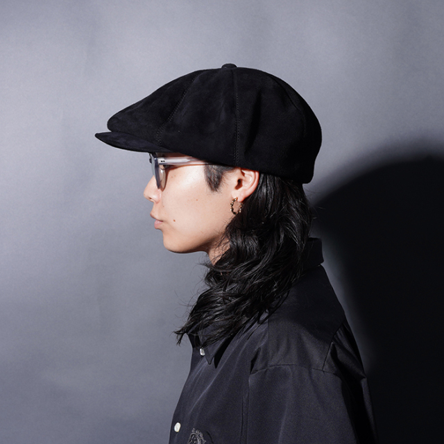 B-201 /「8PANEL CASQUETTE / DEER SUEDE」8パネルキャスケット