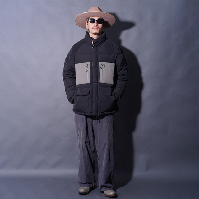 WRD5301 /「THE SPUTNIKS - DOWN JACKET / BLACK」ダウンジャケット