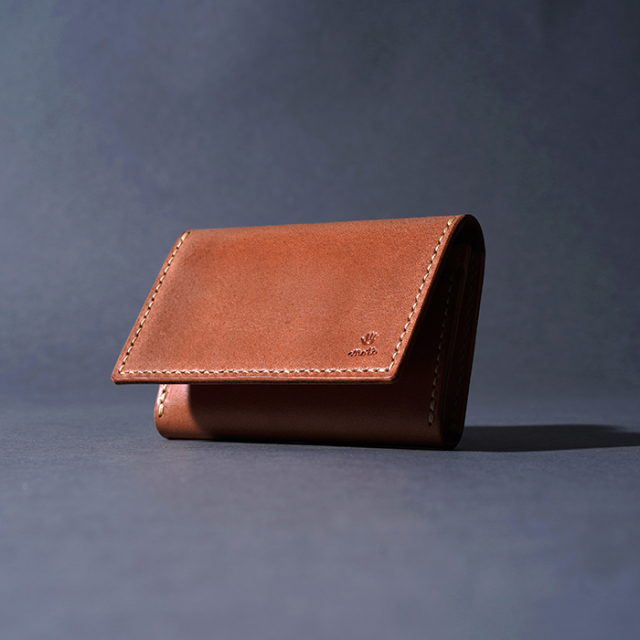 MOTO / モト「CA4 CARD CASE / BROWN」カードケース・名刺入れ