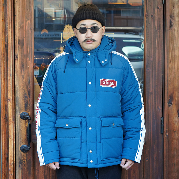 WRD-24-AW-02 /「FLAME - RACING JACKET / BLUE」レーシングジャケット