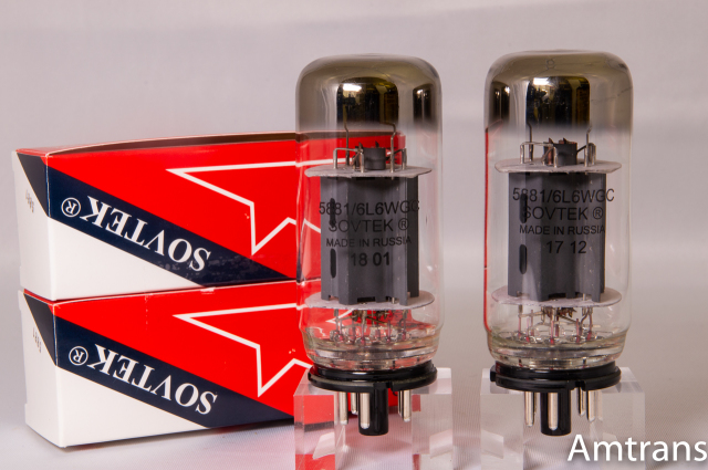 5881 6L6GC Sovtek マッチドペア