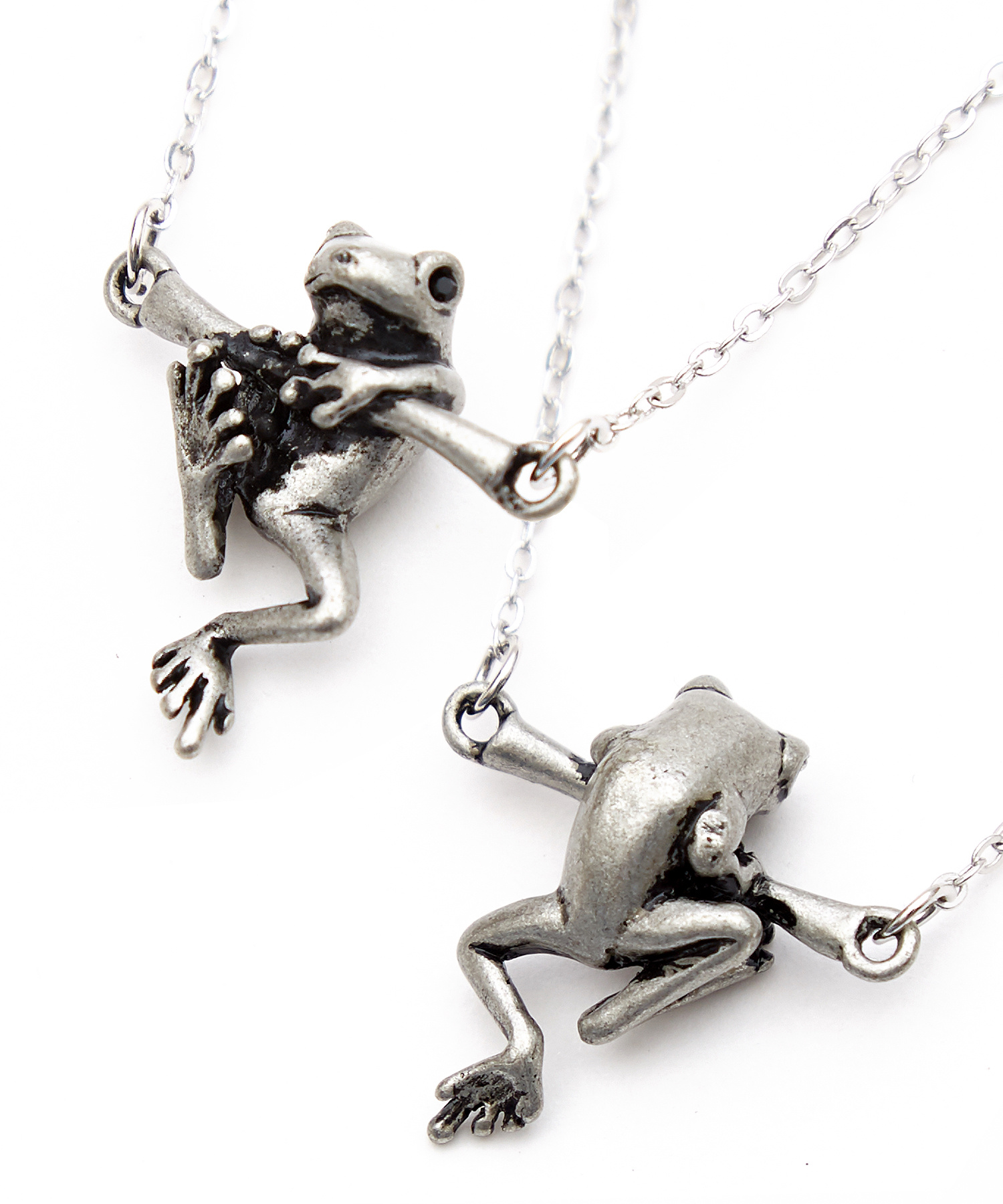 カエルショートネックレス(40cm) / ユニセックス メンズ レディース