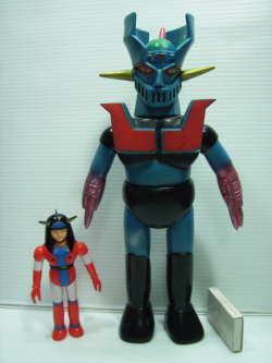 貴重☆バンダイ マジンガーZ ソフビ人形 大 29．0cm 当時物 現状