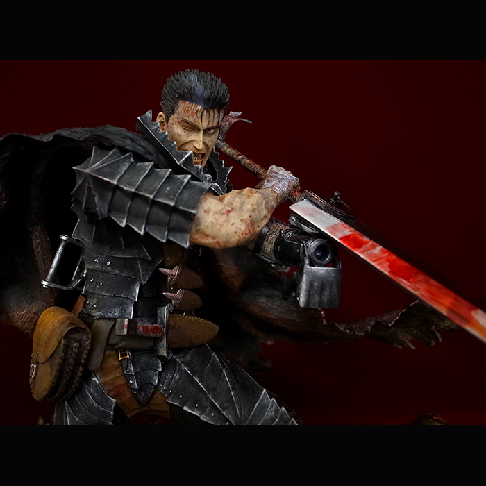 ガッツ大砲斬り 1/6 スケール2016Ver ブラックリペイント ※完売