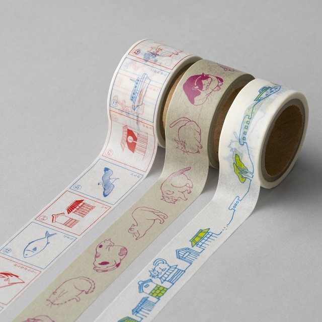 直島マスキングテープ_Naoshima Washi Tape ベネッセハウス オンライン