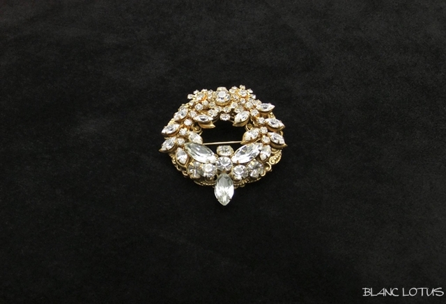 Miriam Haskell（ミリアム・ハスケル） クリアラインストーンの