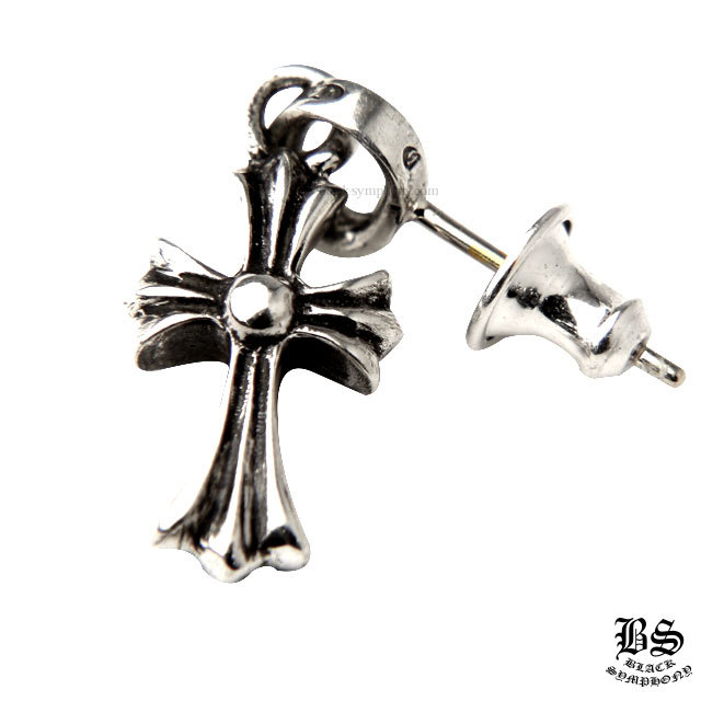 クロムハーツCHクロスベビーファットドロップイヤリング（ピアス