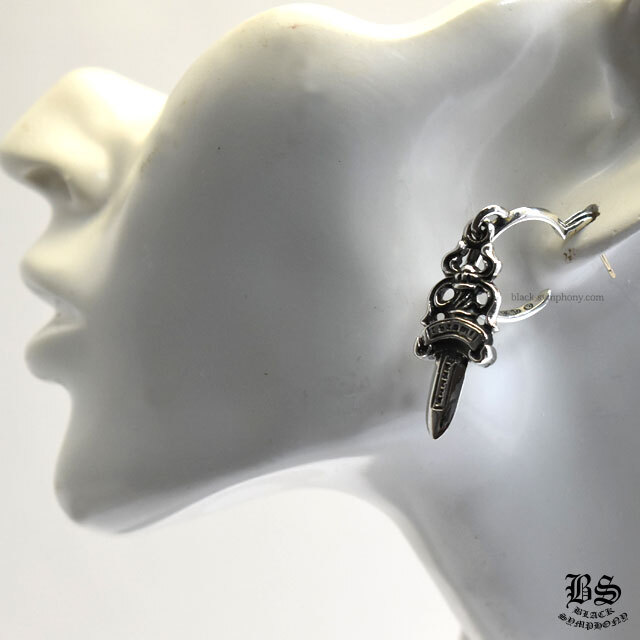 クロムハーツダガーフープイヤリング(ピアス)|クロムハーツ通販専門店