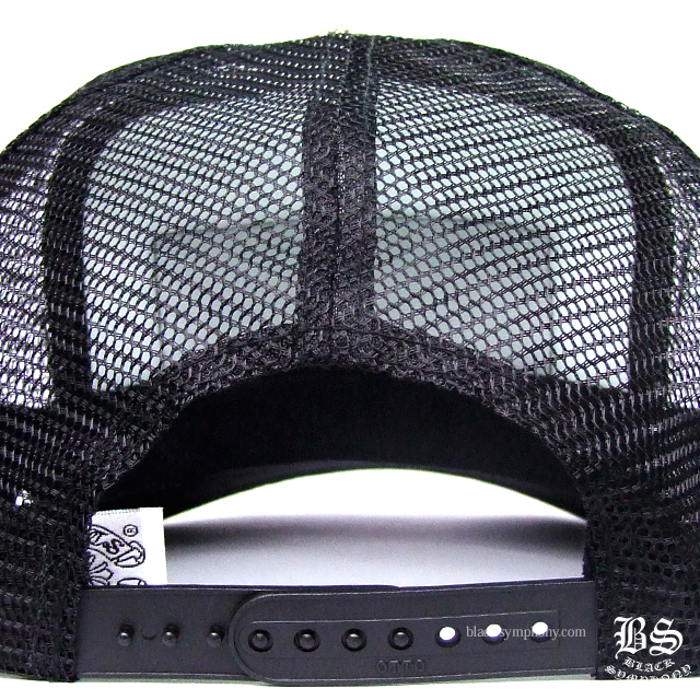 クロムハーツトラッカーキャップCHブラックホワイト|クロムハーツ通販