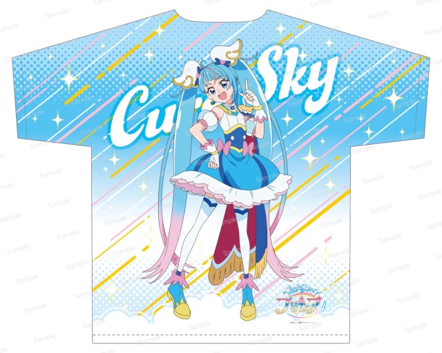 ひろがるスカイ！プリキュア フルグラフィックTシャツ キュアスカイ