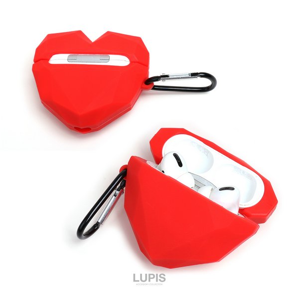 ハート型AirPodsケース【AirPodsPro・AirPods第3世代】 - iphoneケース