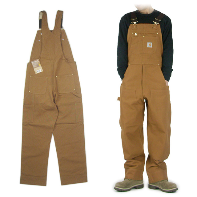 Carhartt カーハート ダック ビブオーバーオール ダブルニー 102776 -JOE-