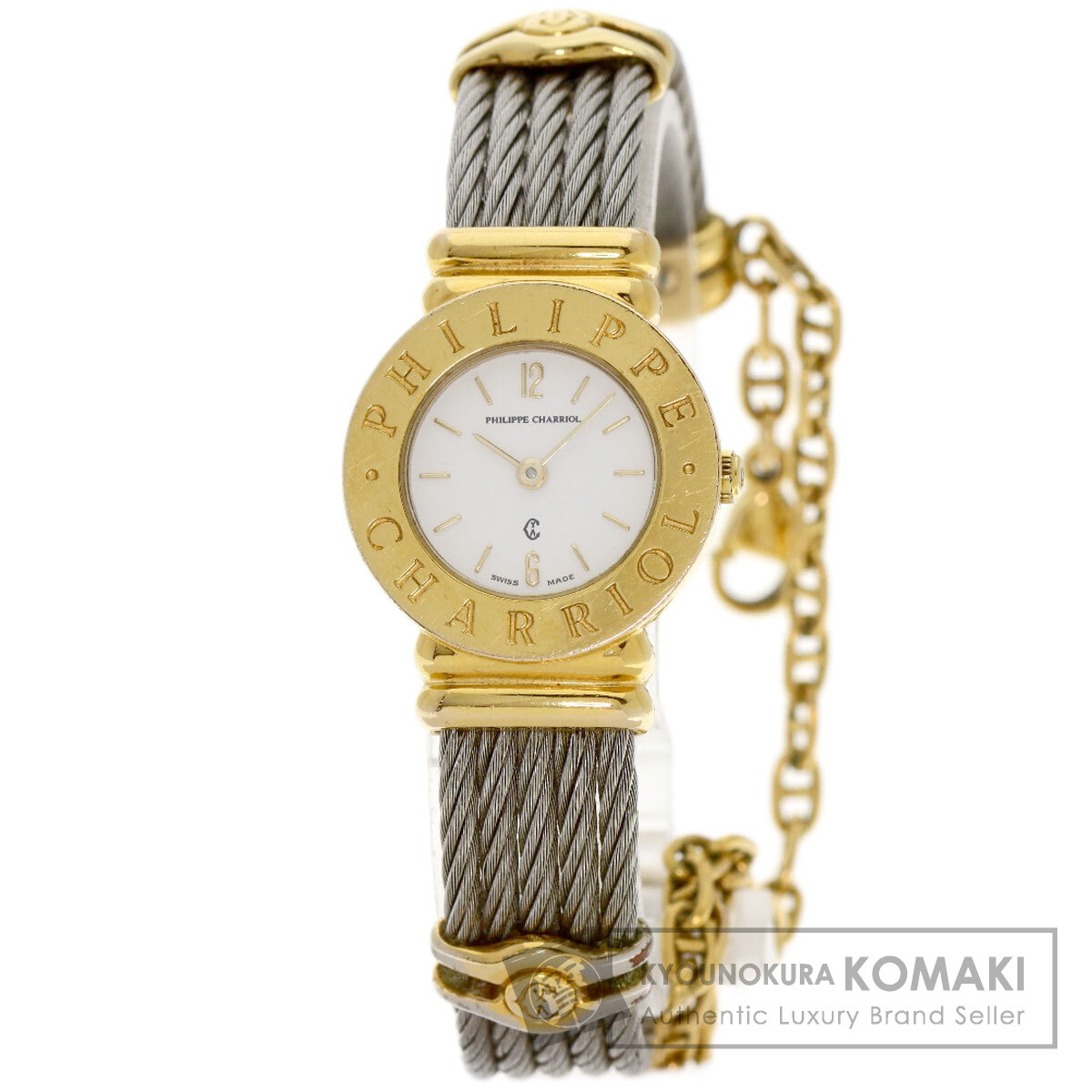 PHILIPPE CHARRIOL フィリップ・シャリオール サントロペ 腕時計 GP/SS