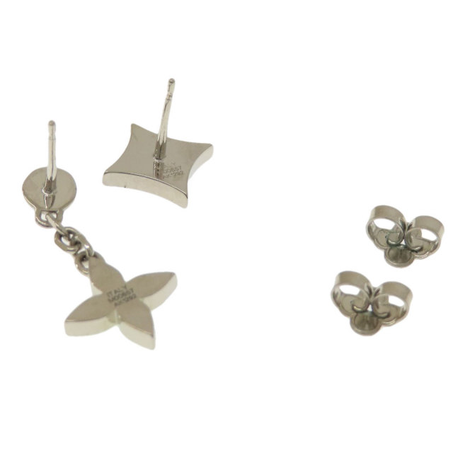 LOUIS VUITTON ルイヴィトン M00657 ブックルLV サンライズ ピアス