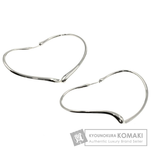 TIFFANY&Co. ティファニー オープンハート ラージ フープピアス ピアス