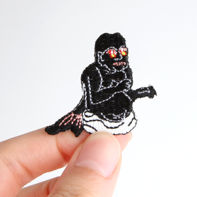 KYWS-156／ワッペン／塗仏／ぬりぼとけ／【ゆうパケット可】