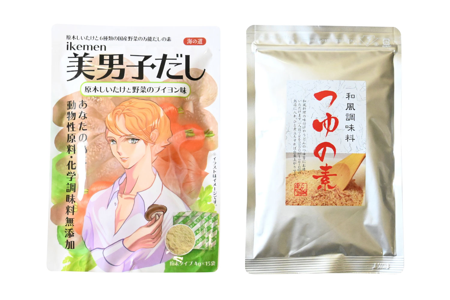 レターパック配送】美男子だし+つゆの素セット | だし・珍味・海産物