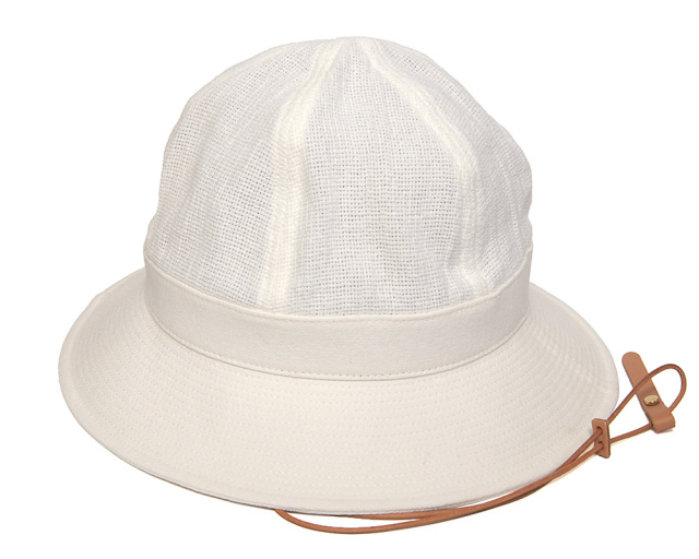 NINE TAILOR(ナインテイラー) リネンコットンメトロハット Squill Hat