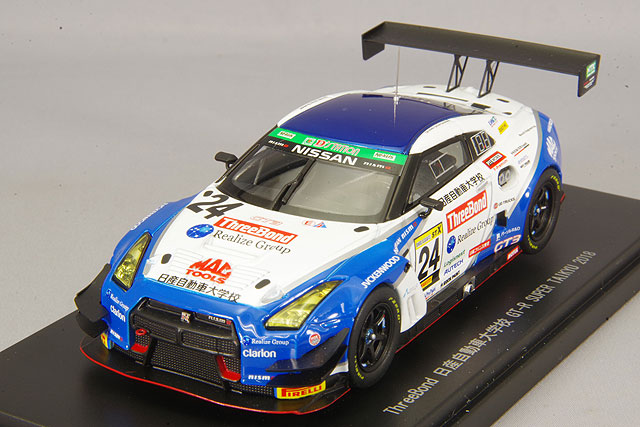 エブロ 1/43 ダイシン R35 GT-R 2010 スーパー耐久 #81 大八木信行