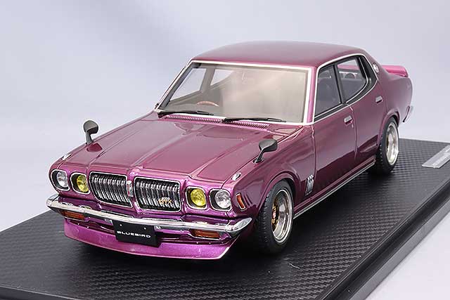 イグニッションモデル 1/18 日産 ブルーバード U 2000GTX (G610) グリーン