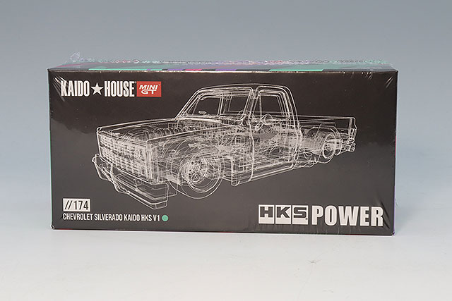 KAIDO HOUSE x TSM ミニGT 1/64 シボレー シルバラード KAIDO