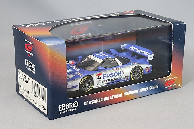 エブロ 1/43 エプソン NSX 2005 スーパーGT GT500 #32 松田次生/A