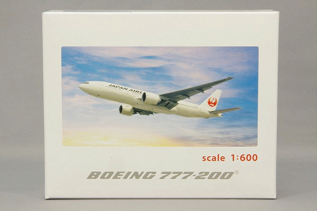JALUX シュコー製 1/600 ボーイング 777-200 JAL