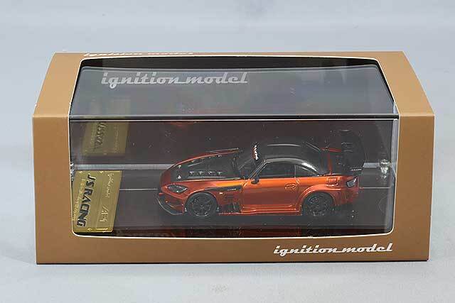 イグニッションモデル 1/64 ジェイズ レーシング S2000 (AP1) オレンジ
