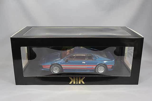 KKスケール 1/18 ロータス エスプリ ターボ 1981 エセックス ブルー