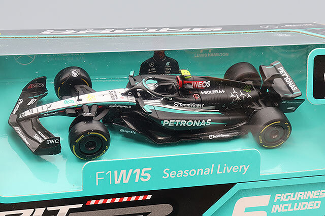 ブラゴ 1/43 メルセデス AMG ペトロナス F1チーム PIT PASS セット