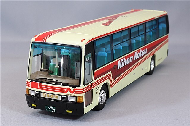FUSO エアロバス新型 1/43 無色ボディー 未使用モデル Amazon | ATLAS