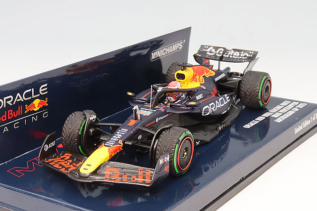 限定モデル】ミニチャンプスF1レッドブル21年オーストリアGP優勝1/18