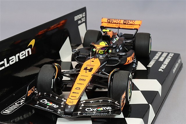 ミニチャンプス 1/43 マクラーレン F1チーム MCL60 2023 F1 日本GP 2位