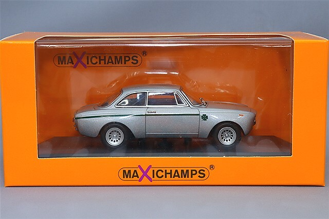 マキシチャンプス 1/43 アルファロメオ GTA 1300 ジュニア 1968 シルバー