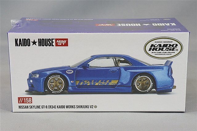 KAIDO HOUSE x TSM ミニGT 1/64 日産 スカイライン GT-R R34 Kaido