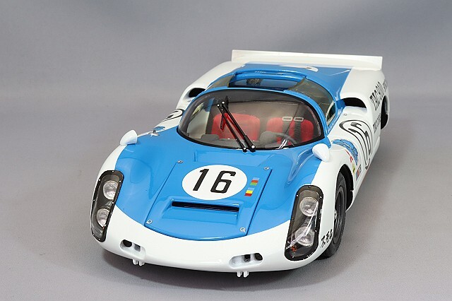 EXOTO 1/18 ポルシェ 910 1969 日本グランプリ #16 風戸裕/長谷川弘