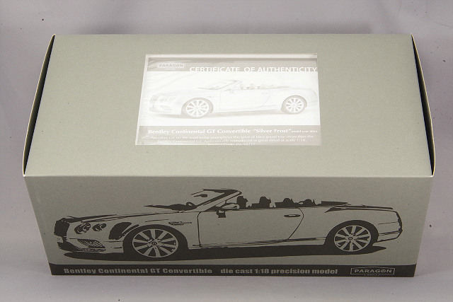 パラゴン 1/18 ベントレー コンチネンタル GT コンバーチブル 2016 右