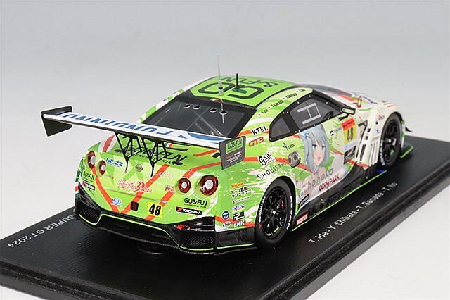 スパーク 1/43 脱毛 ケーズフロンティア GO & FUN猫猫 GT-R NILZZ