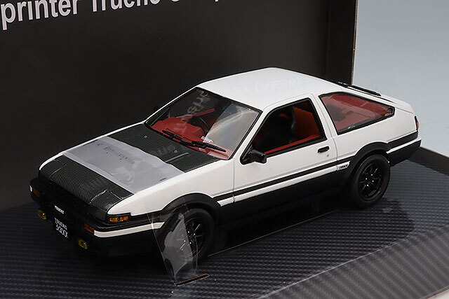 サンスター 1/24 トヨタ スプリンター トレノ GT Apex (AE86) ホワイト