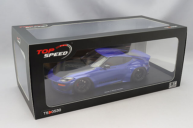 TOP SPEED 1/18 パンデム ニッサン Z (RZ34) セイランブルー